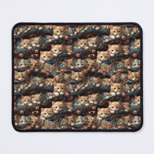 Item preview, Purrfection in Patterns: Cute Cats Lazing Around designed and sold by Honlov.