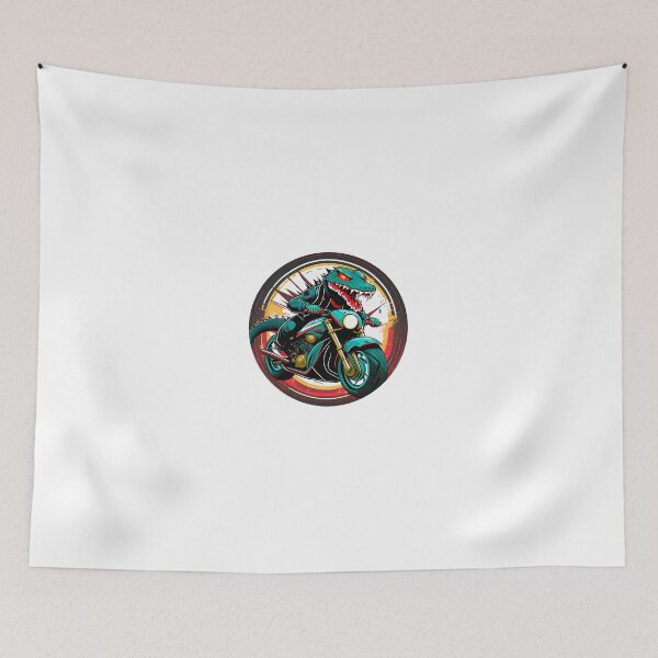 Item preview, Croc racing on a motorcycle!  designed and sold by BADESIGNZZ.
