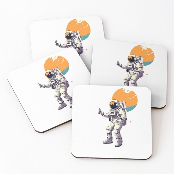 Item preview, Astronaut Vintage Art designed and sold by acrylicartp.