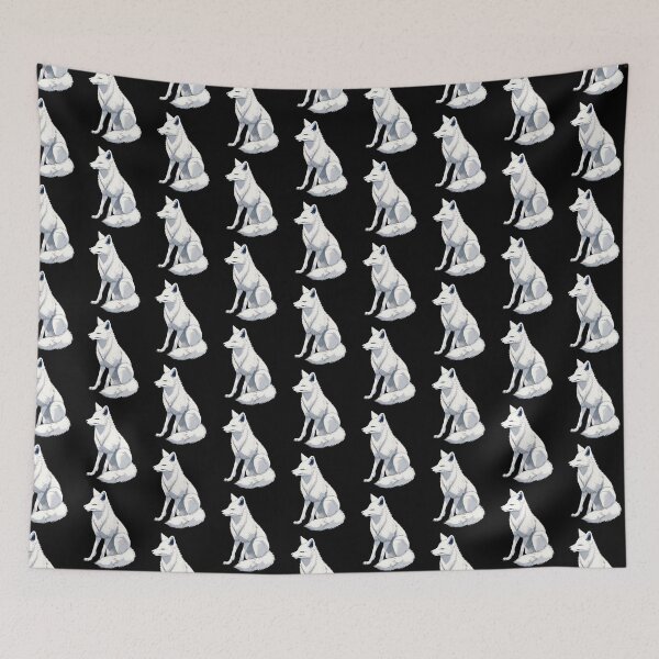 Item preview, white fox designed and sold by EuropeanPrints.