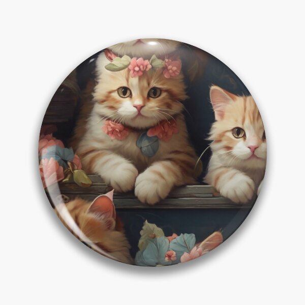 Item preview, Purrfection in Patterns: Cute Cats Lazing Around 3 designed and sold by Honlov.