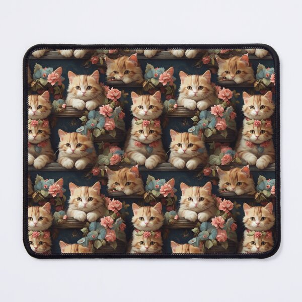 Item preview, Purrfection in Patterns: Cute Cats Lazing Around 3 designed and sold by Honlov.