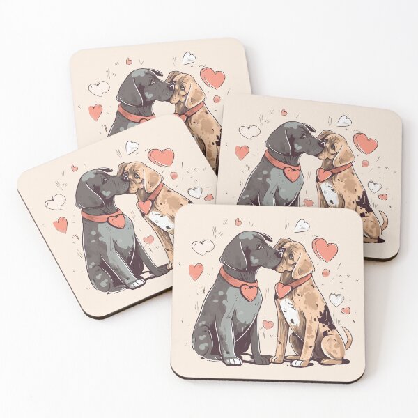 Item preview, Puppy Kisses and Tail Wags designed and sold by Amir Faysal.