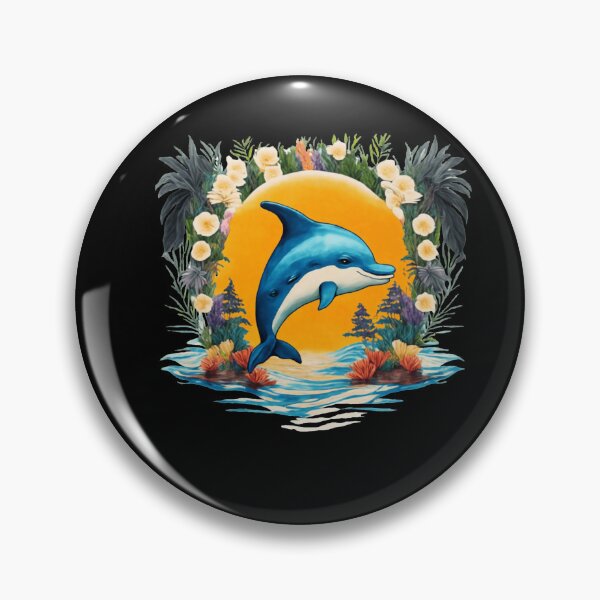 Item preview,  Beautiful Dolphin Design - Flowers designed and sold by BudBrown.