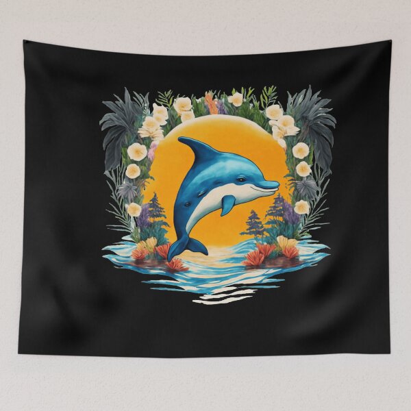 Item preview,  Beautiful Dolphin Design - Flowers designed and sold by BudBrown.