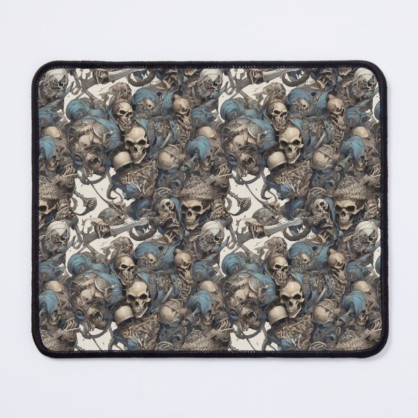 Item preview, Berserker Bones: Anime-Styled Skeleton Pattern designed and sold by Honlov.