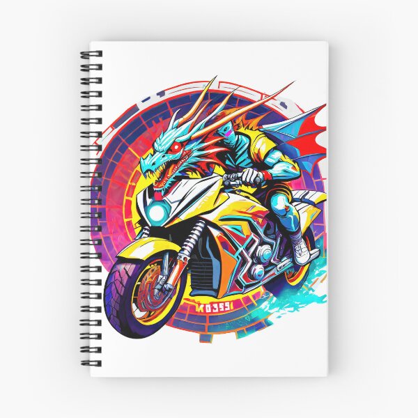 Item preview, Dragon racer on a Motorcycle designed and sold by BADESIGNZZ.