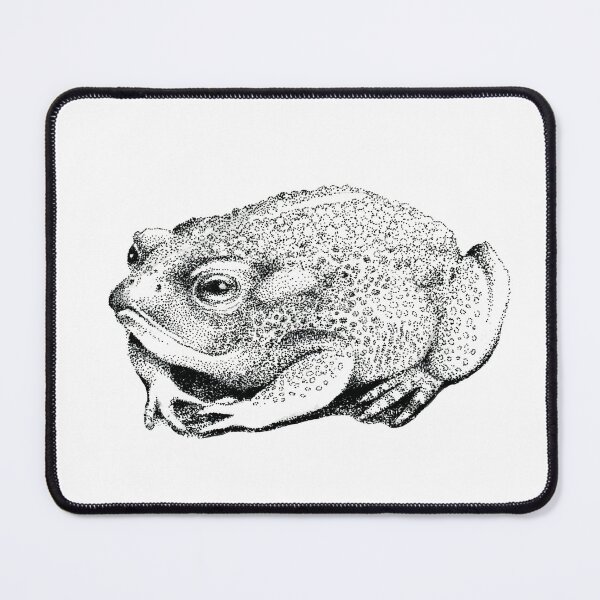 Item preview, Toad Illustration, Pen and Ink designed and sold by Lauren Tregenza Fine Art.
