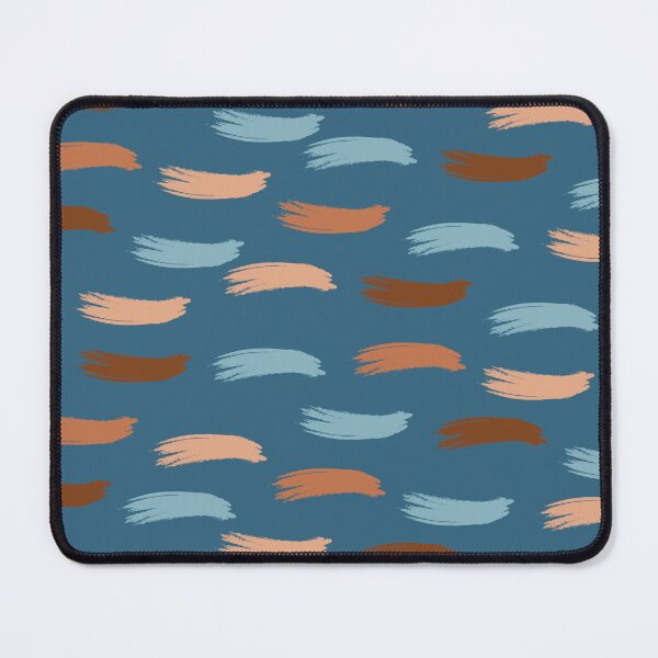 Item preview, Beautiful Blue and Brown Paint Brush theme designed and sold by EMMonovi.