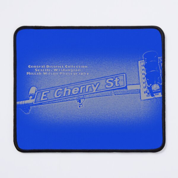 Item preview, Cherry Street (BluGra), Seattle, WA by Mistah Wilson designed and sold by The Street Sign Store.