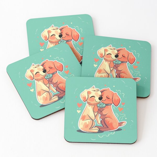 Item preview, Puppy Kisses and Tail Wags designed and sold by Amir Faysal.