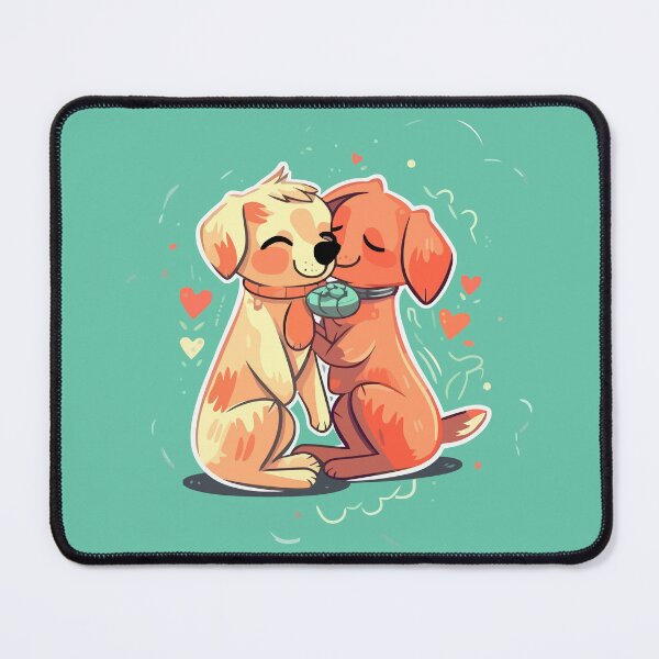 Item preview, Puppy Kisses and Tail Wags designed and sold by Amir Faysal.