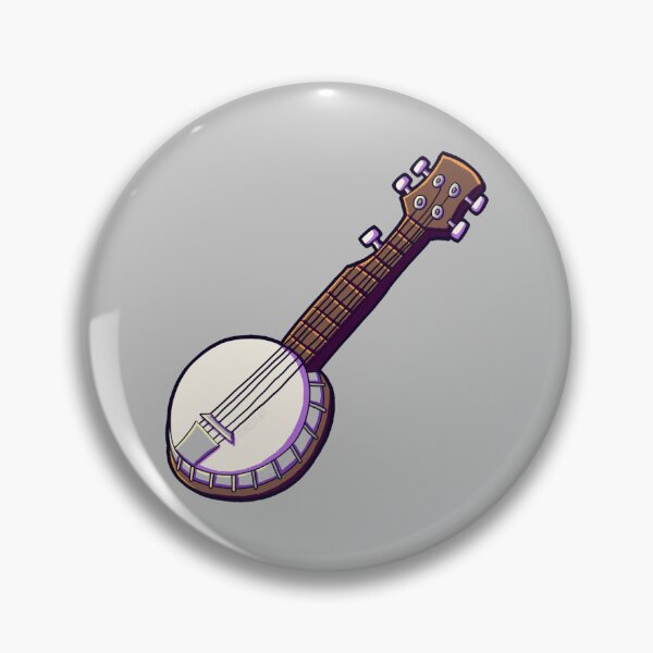 Item preview, Bluegrass Banjo Simplistic Design designed and sold by skybluekitty.