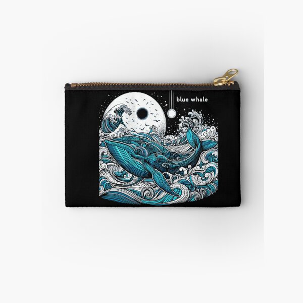Item preview, Dark Shadows Blue Whale designed and sold by bihtti.