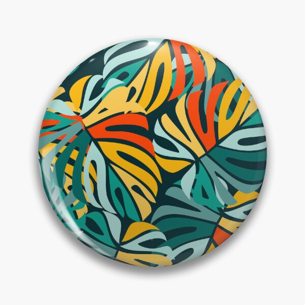 Item preview, Tropical Leaves Pattern designed and sold by taoistviking.