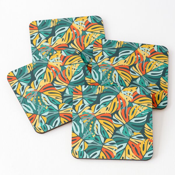 Item preview, Tropical Leaves Pattern designed and sold by taoistviking.