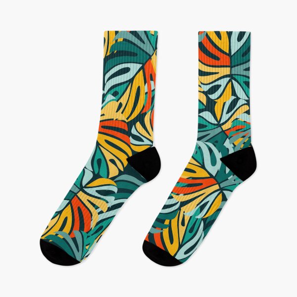 Item preview, Tropical Leaves Pattern designed and sold by taoistviking.