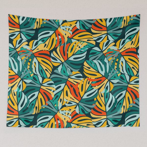 Item preview, Tropical Leaves Pattern designed and sold by taoistviking.