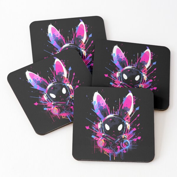 Item preview, Funky Neon Bunny designed and sold by ShadyAhhShop.