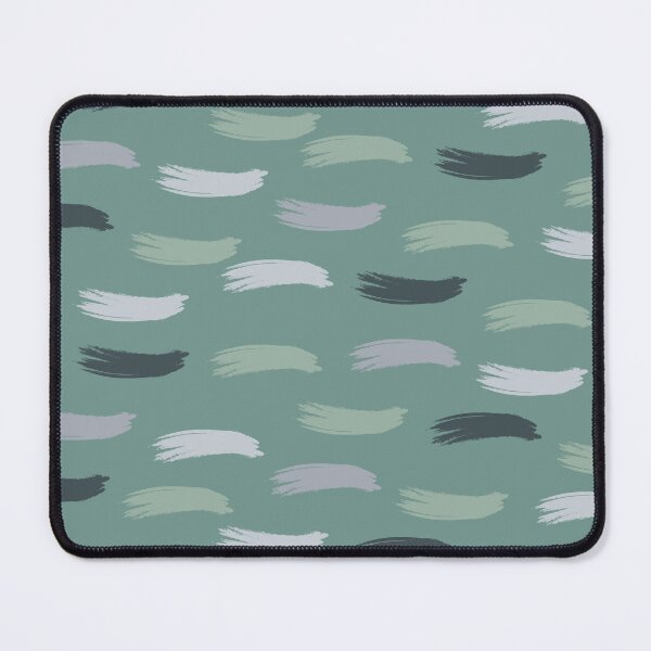 Item preview, Beautiful Green and Grey Paint Brush theme designed and sold by EMMonovi.