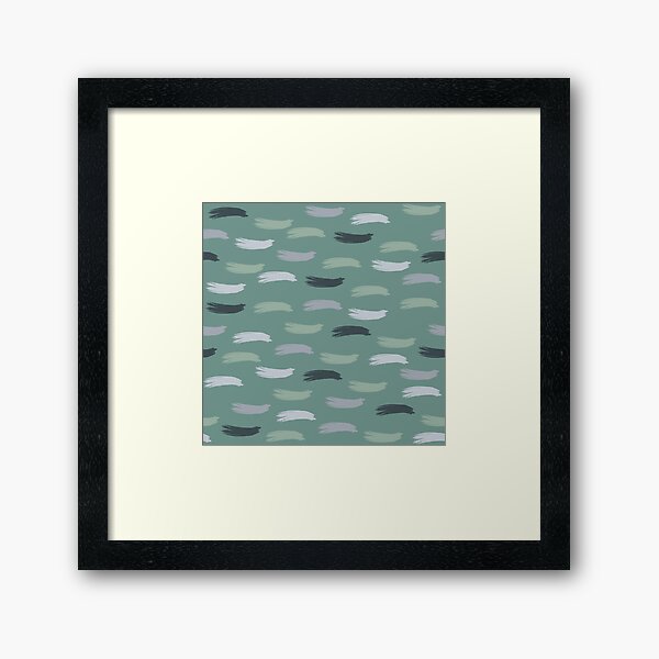 Item preview, Beautiful Green and Grey Paint Brush theme designed and sold by EMMonovi.