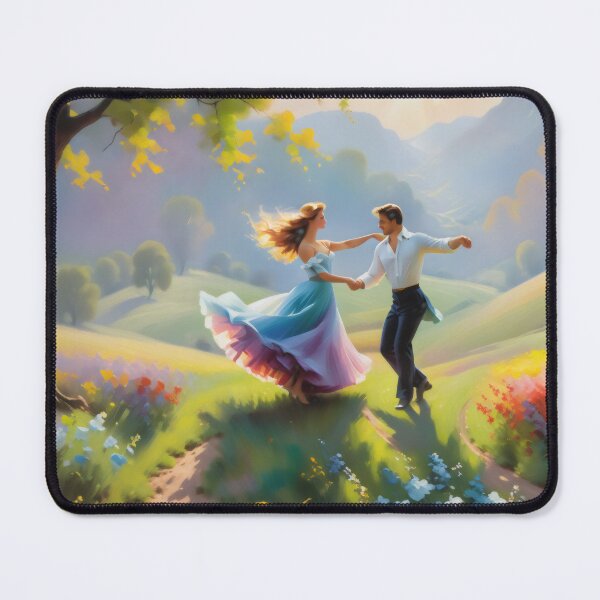 Item preview, Whimsical Dream Dance in Impressionist Landscape designed and sold by PanoramaPrints.