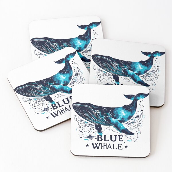 Item preview, Dark Shadows Blue Whale designed and sold by bihtti.