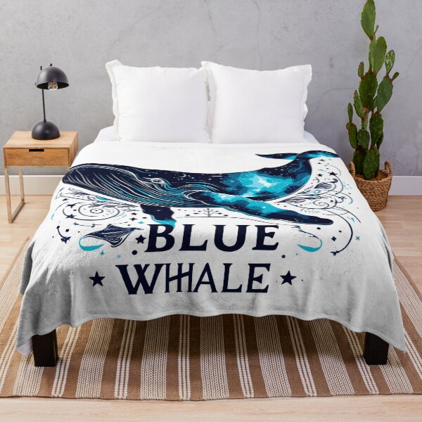 Item preview, Dark Shadows Blue Whale designed and sold by bihtti.