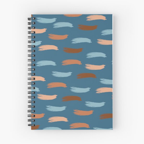 Item preview, Beautiful Blue and Brown Paint Brush theme designed and sold by EMMonovi.
