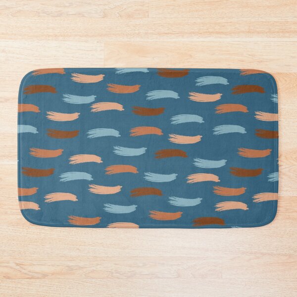 Item preview, Beautiful Blue and Brown Paint Brush theme designed and sold by EMMonovi.