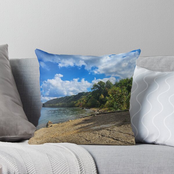 Item preview, Beautiful Summer Day On The Ohio River  designed and sold by TwistedP-Photos.