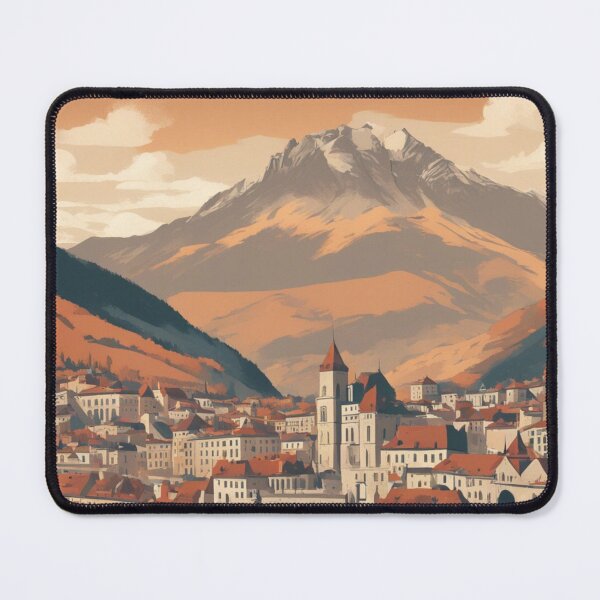 Item preview, Vintage poster Grenoble France designed and sold by KarakitAI.