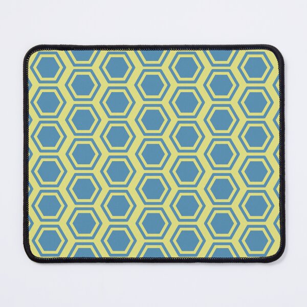 Item preview, Blue Hexagons designed and sold by ClanRaeDesign.