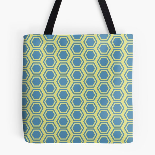 Item preview, Blue Hexagons  designed and sold by ClanRaeDesign.