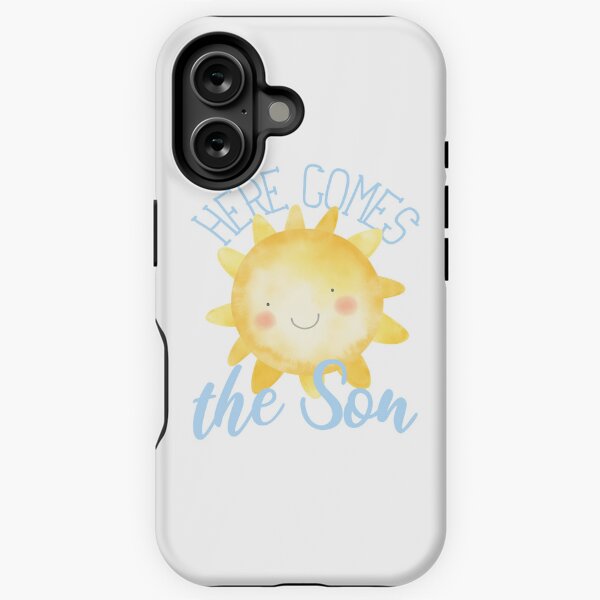 Item preview, Here comes the son babyshower boy gender reveal designed and sold by CreativaNook.