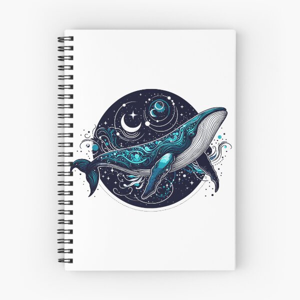Item preview, Dark Shadows Blue Whale designed and sold by bihtti.