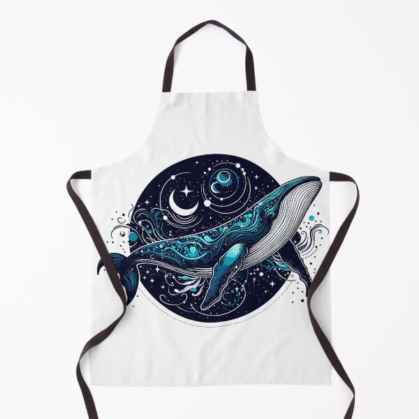 Item preview, Dark Shadows Blue Whale designed and sold by bihtti.