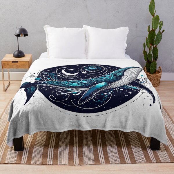 Item preview, Dark Shadows Blue Whale designed and sold by bihtti.