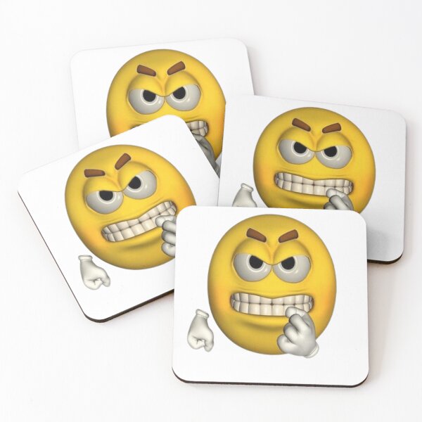 Item preview, Angry emoji designed and sold by official_BRAINROTSHOP.