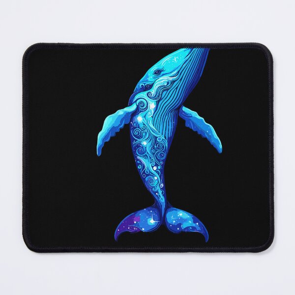 Item preview, Dark Shadows Blue Whale designed and sold by bihtti.