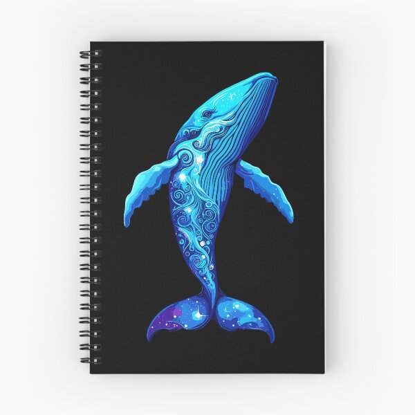 Item preview, Dark Shadows Blue Whale designed and sold by bihtti.