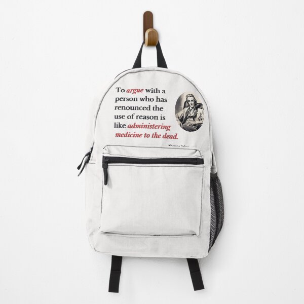 Item preview, Thomas Paine - Famous Quotes - Arguing is senseless - History Quotes designed and sold by Rtim1230.