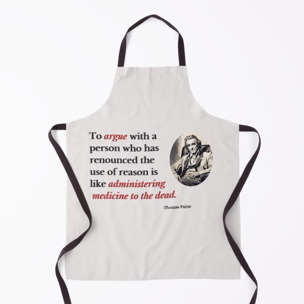 Item preview, Thomas Paine - Famous Quotes - Arguing is senseless - History Quotes designed and sold by Rtim1230.