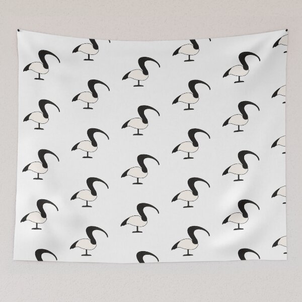 Item preview, African sacred ibis designed and sold by GhostoftheSea.