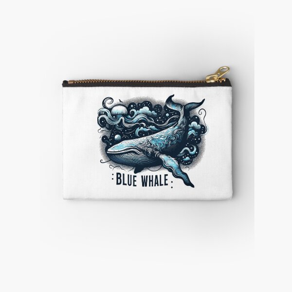 Item preview, Dark Shadows Blue Whale designed and sold by bihtti.