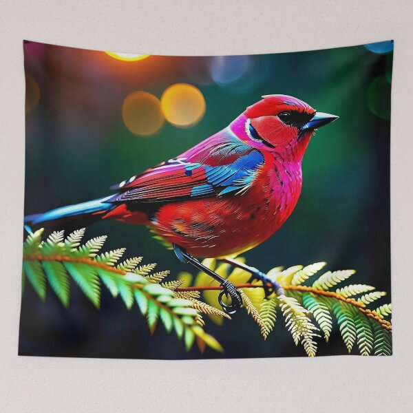 Item preview, Colorful bird designed and sold by LilithsDesires.