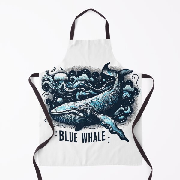 Item preview, Dark Shadows Blue Whale designed and sold by bihtti.
