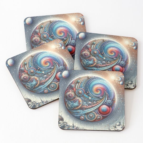 Item preview, Galactic Vortex: A Vision of Interstellar Mechanisms designed and sold by Vitalka-uk.