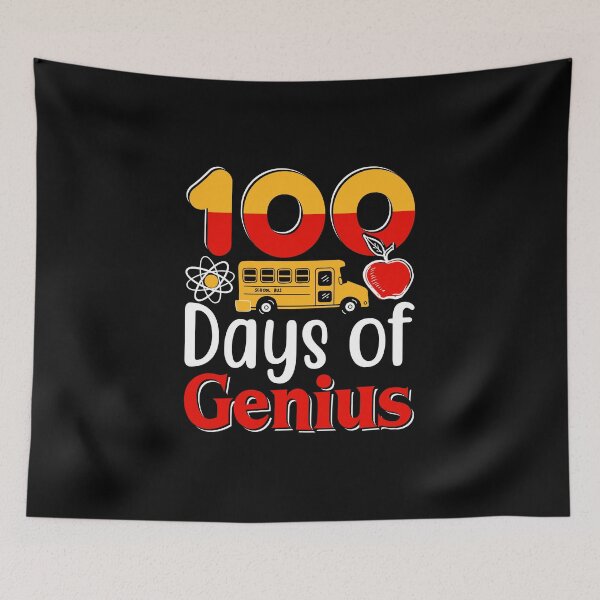 Item preview,  100 Days Of Genius Student - Kid  designed and sold by Smix Pixels.