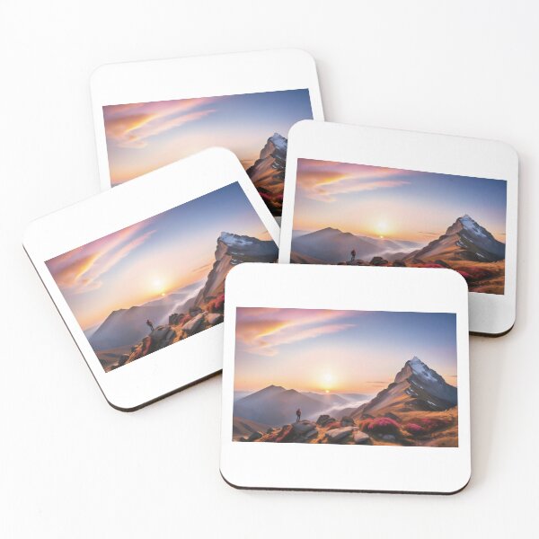 Item preview, Sunrise Splendor on Mountain Peak designed and sold by PanoramaPrints.